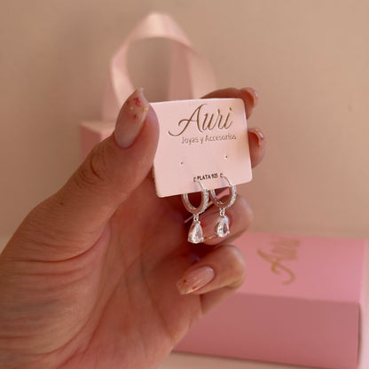 AROS GOTA CON CIRCONIAS