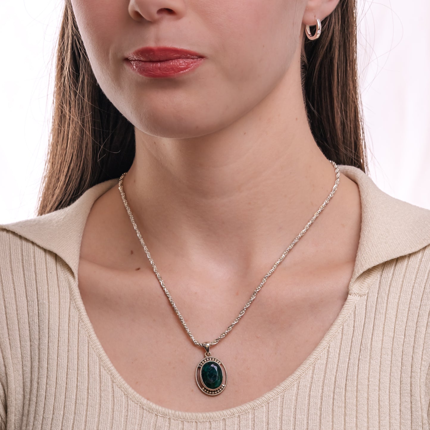 COLLAR NIMRA PLATA