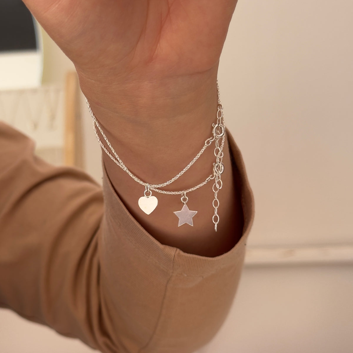 PULSERAS PLATA