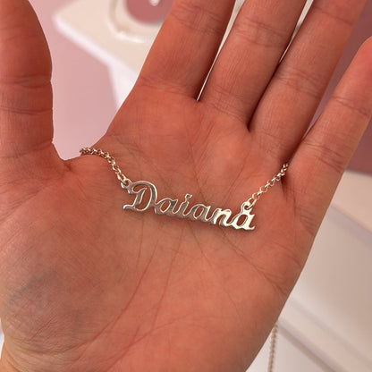 CADENITA PERSONALIZADA PLATA