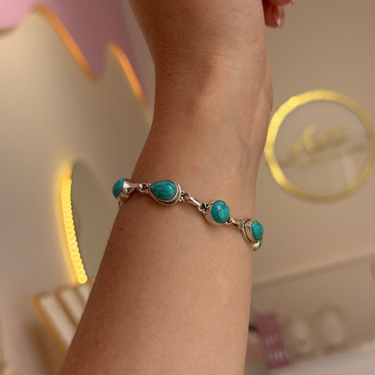 PULSERA TURQUESA LEGÍTIMA