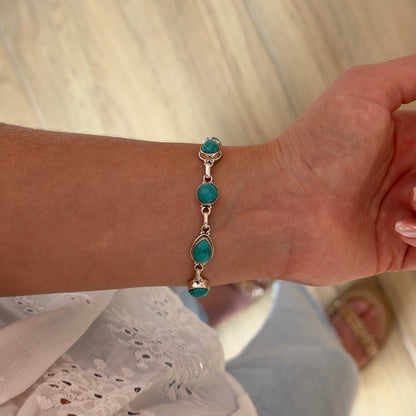 PULSERA TURQUESA LEGÍTIMA