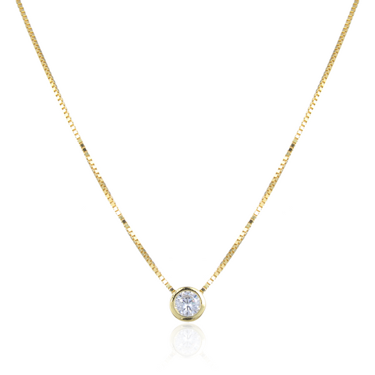 CADENITA PUNTO DE LUZ DORADO