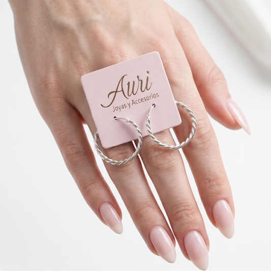 AROS TORNEADOS PLATA